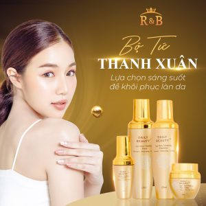 Bộ sản phẩm trẻ hóa làn da Daily Beauty Age Away Vitalizing hỗ trợ ngăn ngừa lão hoá, duy trì sự tươi trẻ.
