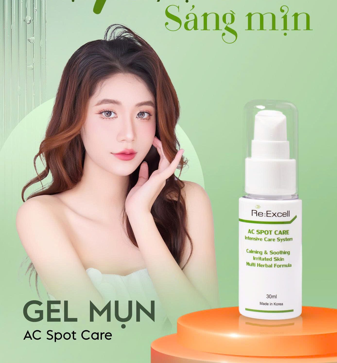 z7025842436450_040a10fc177e885f25d3bc39fa22e6b5 Gel mụn AC Spot Care hỗ trợ làm giảm và ngăn ngừa mụn, cung cấp dưỡng chất cho da mụn, da nhạy cảm. AC Spot Care là sản phẩm tuyệt vời có thể cải thiện các vấn đề về da, hỗ trợ ngăn ngừa mụn xuất hiện ngay khi còn ở dưới bề mặt da. Hỗ trợ làm mờ sẹo sau khi điều trị mụn. Quy cách: Hộp 1 sản phẩm Dung tích: 30ml Xuất xứ: Hàn Quốc